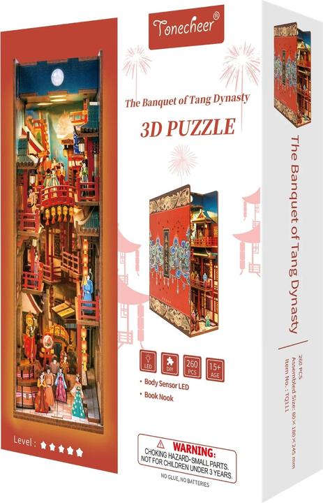 Produktbild Tonecheer The Banquet of Tang Dynasty - Book Nook