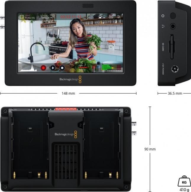 Actual product image Blackmagic Video Assist 5 (5", Full HD)