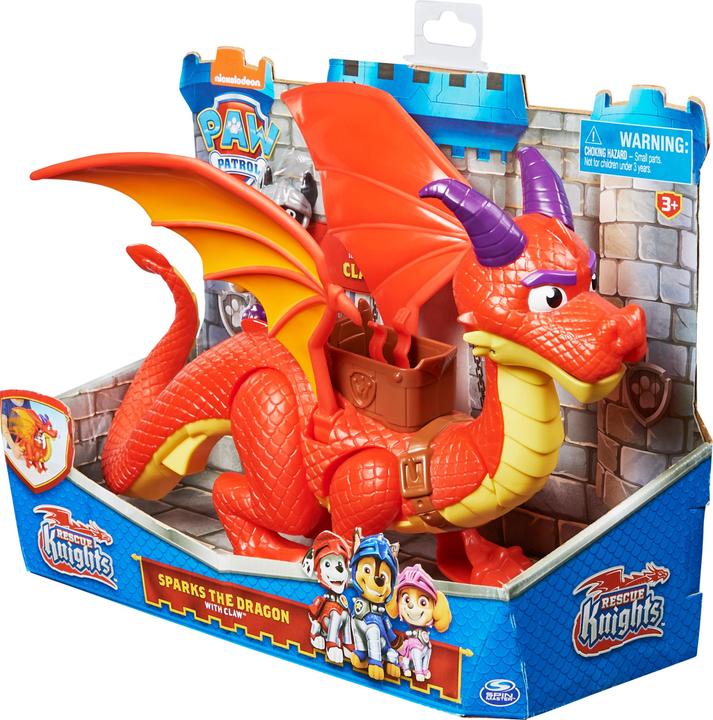 Produktbild Spin Master Paw Patrol Knights Sparks der Drache and Claw