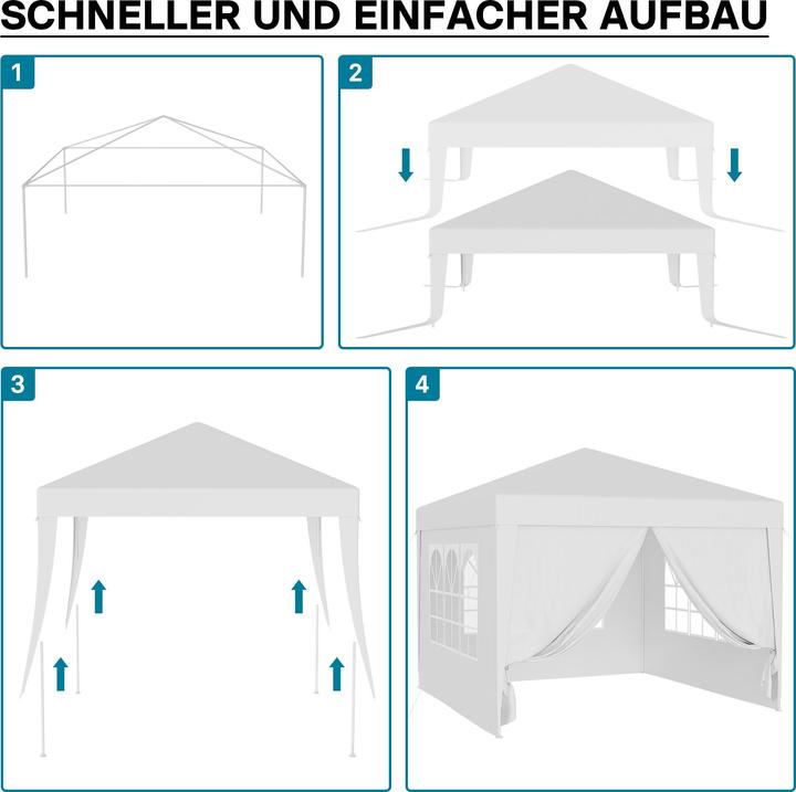 Produktbild Wiltec Pavillon (300 cm, 300 cm)
