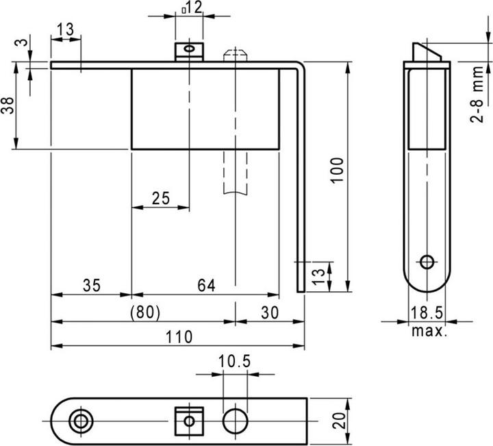 Actual product image BKS Switch locks 1595
