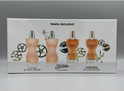 Actual product image Gaultier Classique Travel Exclusive Set 6ml - Pack of 4 (Eau de toilette, 6 ml)