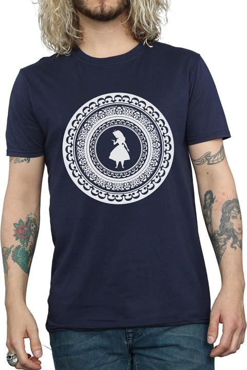 Immagine prodotto Disney Maglietta Uomo Alice In Wonderland Circle (XL)