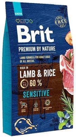 Image du produit Brit PREMIUM Dog avec agneau et riz 15kg (Adulte, 1 pcs, 15000 g)