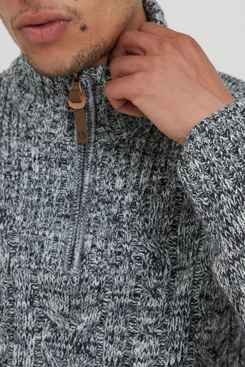 Immagine prodotto Solid Pankraz Maglione In Maglia Grossa Pullover Maglieria Da Donna Con Colletto Troyer In Cotone 10 (M)