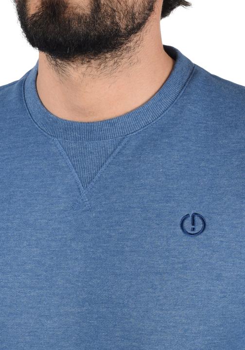 Actual product image Solid Benn O-Neck Men's Pullover (M)