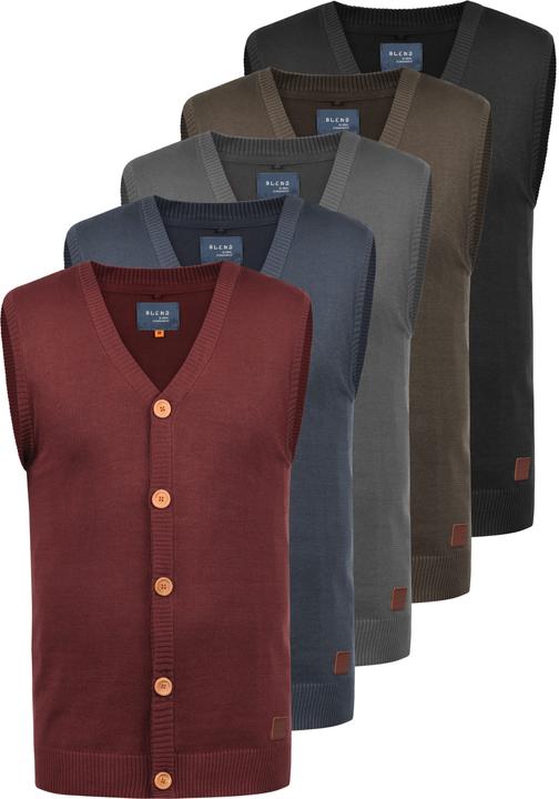 Actual product image Blend Lennardo Men's sleeveless pullover (L)