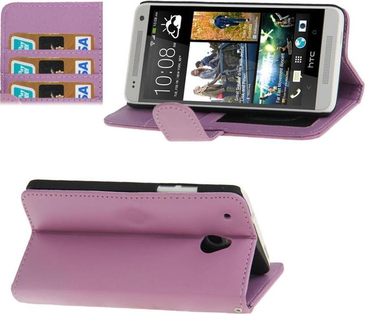 Produktbild König Design Handyhülle Case für Handy HTC One mini M4 lila