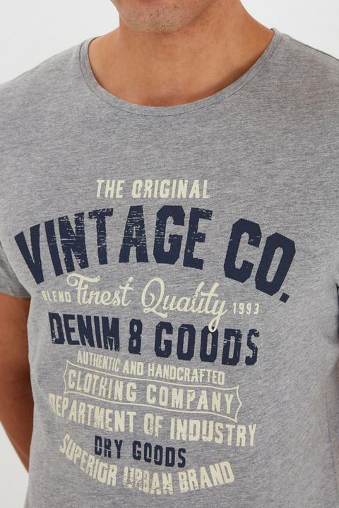 Immagine prodotto Blend Vadim Magliette T-Shirt A Maniche Corte Con Stampa Da Uomo Con Girocollo Taschino In Cotone 10 (L)