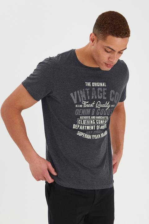 Immagine prodotto Blend Vadim Magliette T-Shirt A Maniche Corte Con Stampa Da Uomo Con Girocollo Taschino In Cotone 10 (S)