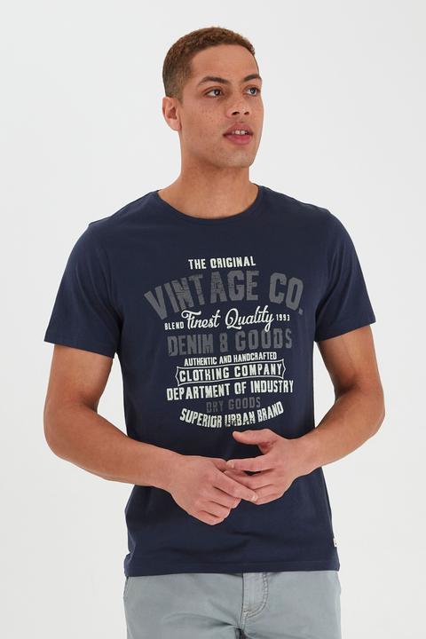 Immagine prodotto Blend Vadim Magliette T-Shirt A Maniche Corte Con Stampa Da Uomo Con Girocollo Taschino In Cotone 10 (S)