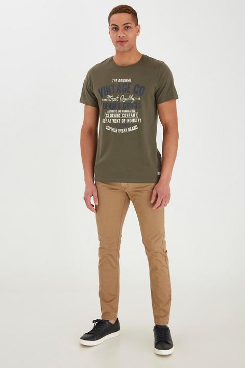 Immagine prodotto Blend Vadim Magliette T-Shirt A Maniche Corte Con Stampa Da Uomo Con Girocollo Taschino In Cotone 10 (S)