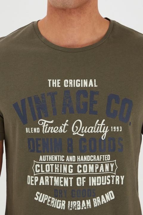 Immagine prodotto Blend Vadim Magliette T-Shirt A Maniche Corte Con Stampa Da Uomo Con Girocollo Taschino In Cotone 10 (S)