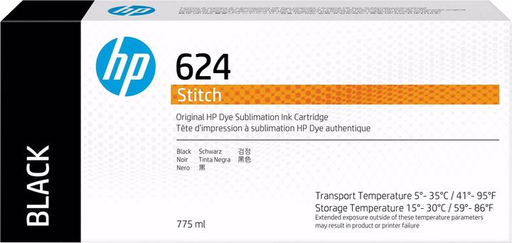 Image du produit HP 624 - 775 ml - noir - Original - Cartouche d'encre (CF)