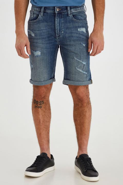 Immagine prodotto Blend Deniz Pantaloncini Di Jeans Shorts Bermuda Da Uomo elasticizzato Regular- Fit (S)