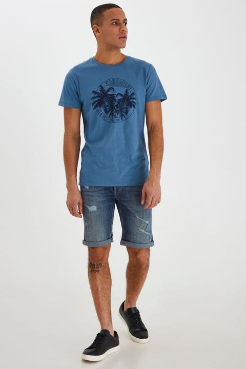 Immagine prodotto Blend Deniz Pantaloncini Di Jeans Shorts Bermuda Da Uomo elasticizzato Regular- Fit (S)