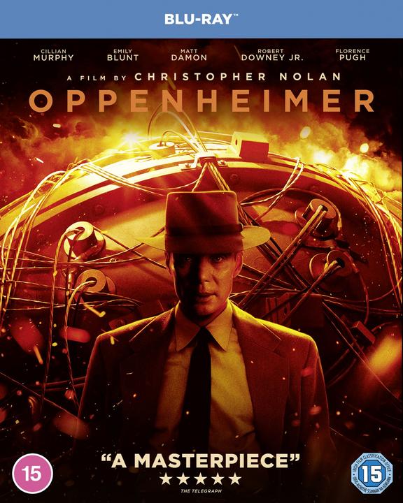 Actual product image Warner Bros Oppenheimer (Blu-ray) (2023) (Region Free) (Blu-ray, English)