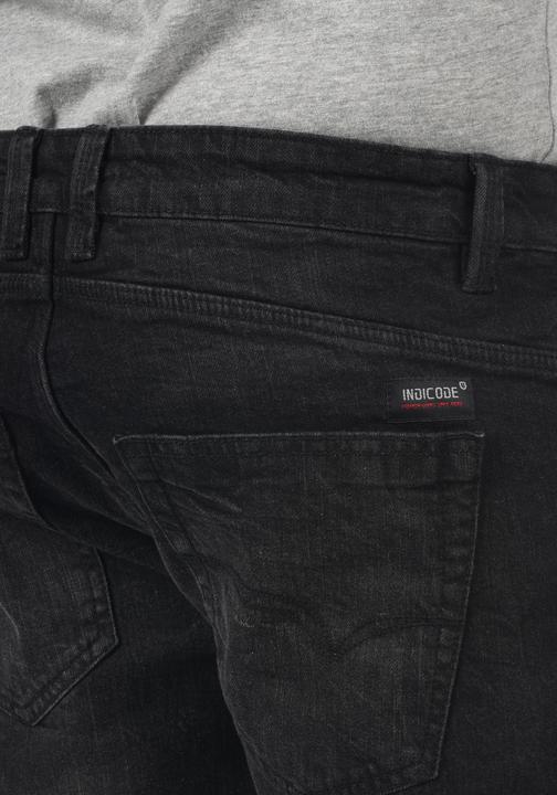 Immagine prodotto Indicode Hallow Pantaloncini Di Jeans Shorts Bermuda Da Uomo elasticizzato Regular- Fit (M)