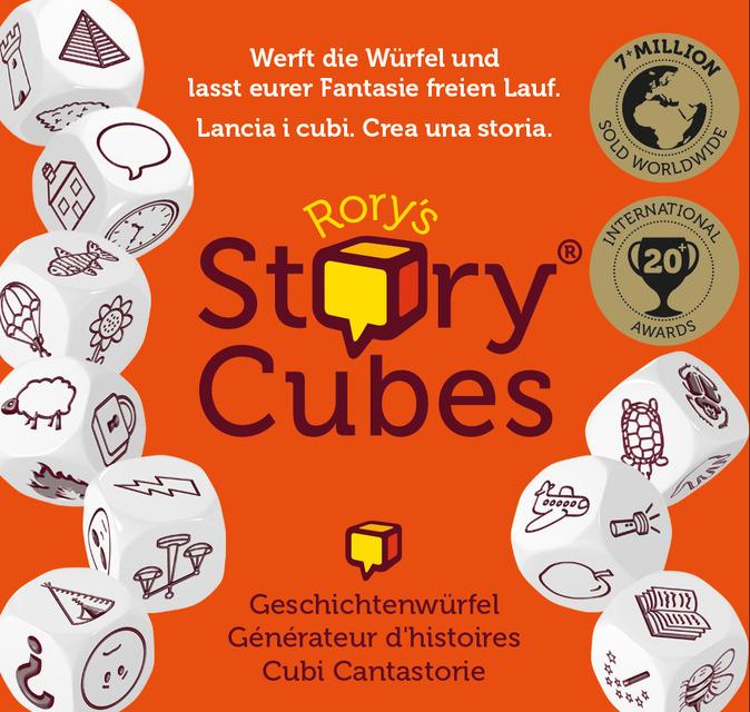 Actual product image Asmodée Rory's Story Cubes (German, French, Italian)