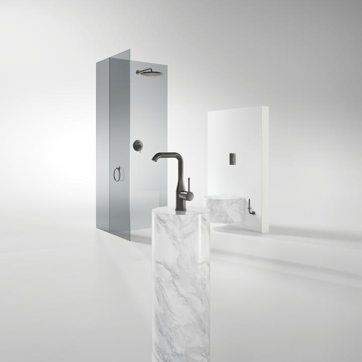 Actual product image Grohe Overhead shower set Rainshower Cosmopolitan 310 26066AL0 31 cm incl. shower arm 38 cm hard (9 l/min)