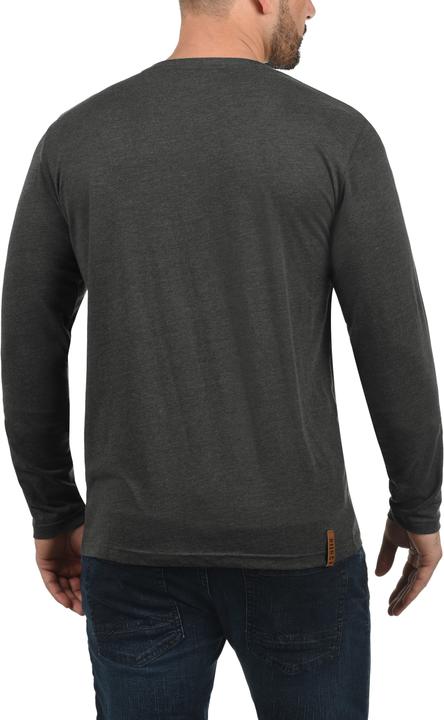 Immagine prodotto Solid Volko Maglia Maglie A Maniche Lunghe Da Uomo Con Collo Grandad (M)
