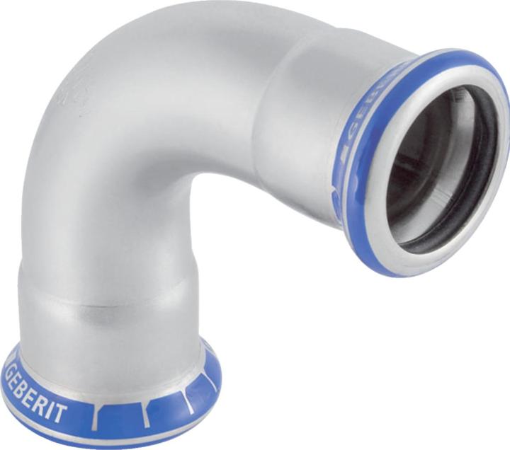 Actual product image Geberit Mapress Stainless steel rotation 90 ° 35 - 31106 (Press connection)