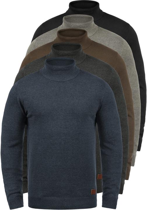 Image du produit Blend Latif Pull-Over À Col Roulé Pull Tricot Pour Homme Avec Col Roulé (XXL)