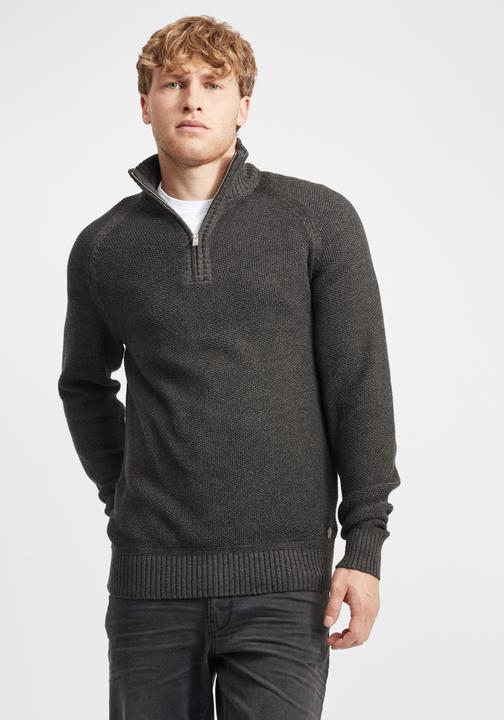 Immagine prodotto Blend Thompson Maglione In Maglia Grossa Pullover Maglieria Da Donna Con Colletto Troyer In Cotone 1 (XXL)