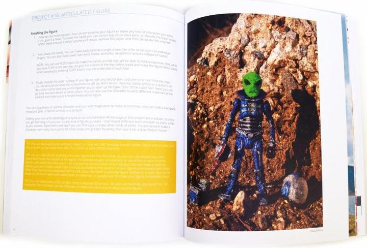Produktbild 3Doodler Buch - Knyga von Projekten in 3D