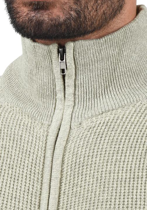 Immagine prodotto Blend Ganbolf Maglione In Maglia Grossa Pullover Con Colletto Troyer In Cotone 100% Stampa (L)