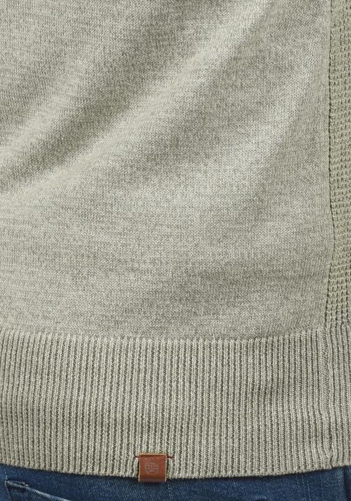 Immagine prodotto Blend Ganbolf Maglione In Maglia Grossa Pullover Con Colletto Troyer In Cotone 100% Stampa (L)