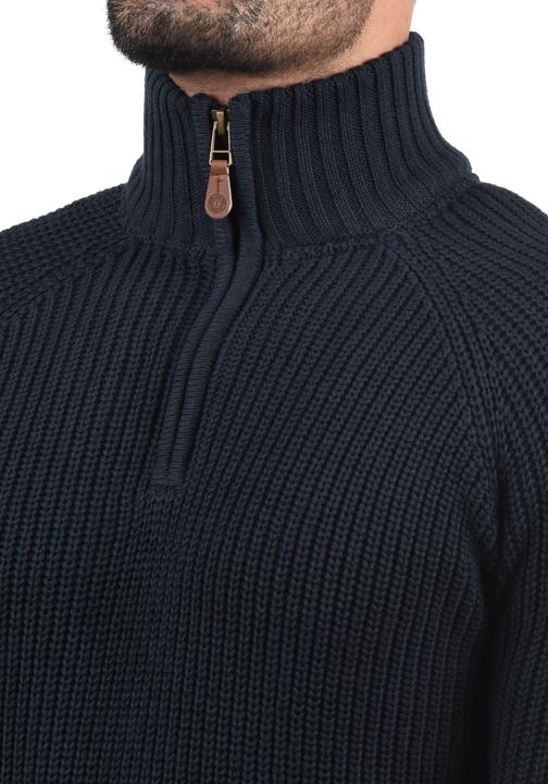Immagine prodotto Solid Xenox Maglione In Maglia Grossa Pullover Con Collo Alto In Cotone 100% (S)
