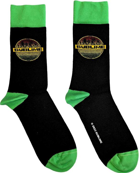 Produktbild Sublime Erwachsene Circle Logo Socken (40.5 - 45.5)