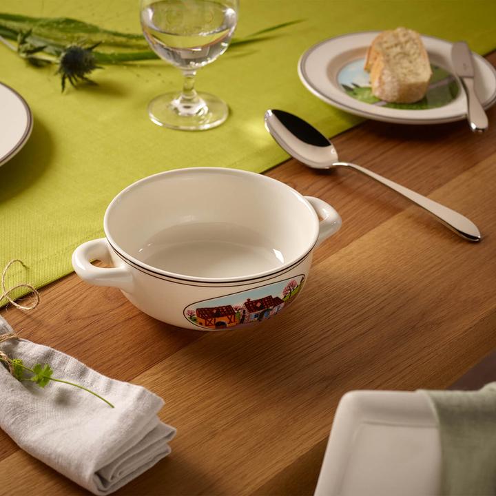 Produktbild Villeroy & Boch Design Naif Suppentassen mit Untertassen (18.70 cm, 0.45 l, 6 x)