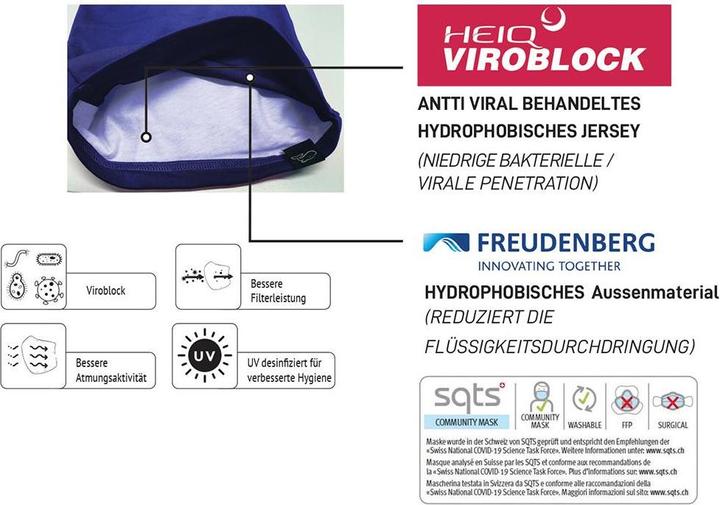 Produktbild Switcher HEIQ Viroblock Halsschlauch Winter Tube