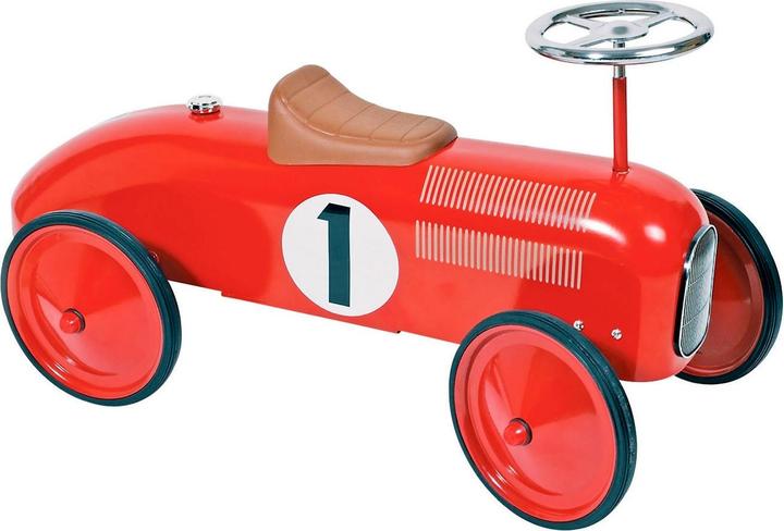 Actual product image Goki Retro bow car red