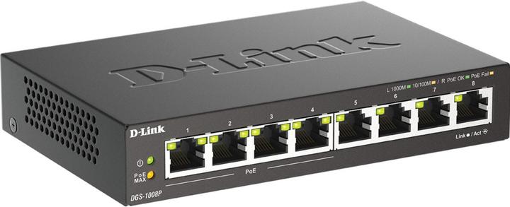 Produktbild D-Link Dgs-1008p (8 Ports)