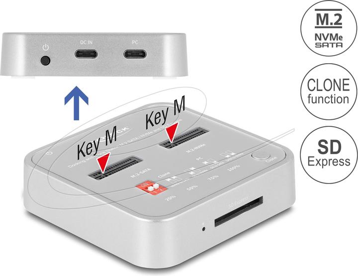 Actual product image Delock Klon DS
