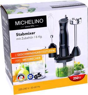Image du produit Michelino Mixeur plongeant set de 6 pièces