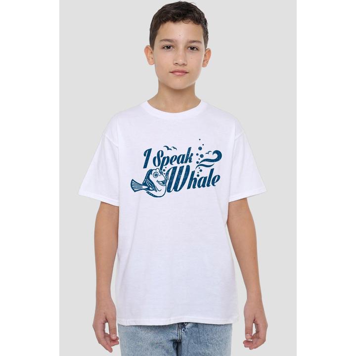 Immagine prodotto Finding Nemo I Speak Whale Maglietta Dory Bambini (140)