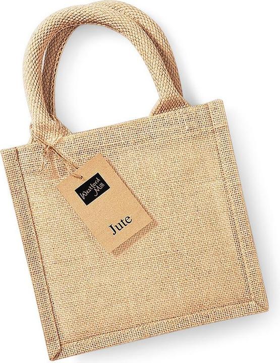 Immagine prodotto Westford Mill Borsa in iuta Mini borsa regalo in iuta da 6 litri (6 l)