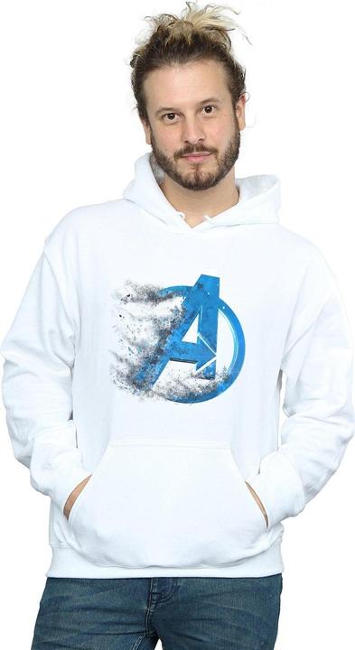 Immagine prodotto Avengers Endgame Dusted Logo Felpa con Cappuccio Uomo (5XL)