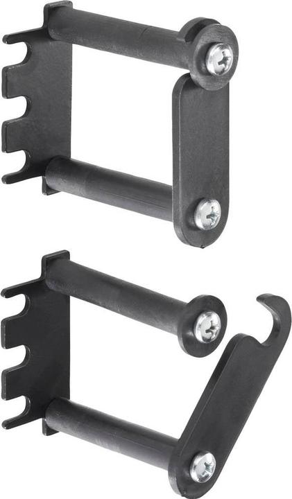 Rittal Cable routing bars 19 inch attachment, 1U, 10 pc(s)