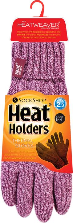 Heat Holders Damen Handschuhe rose M/L (M, L)