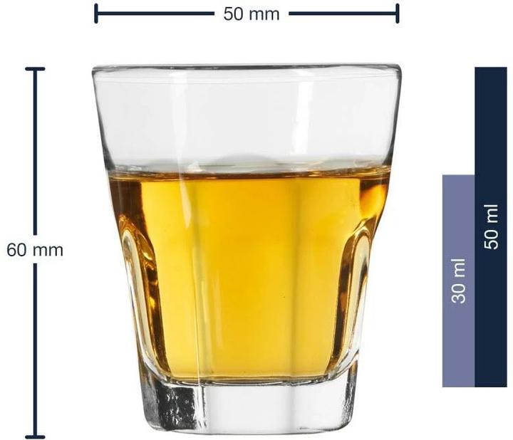 Produktbild Leonardo Rock (0.50 dl, 6 x, Schnapsgläser + Shotgläser)