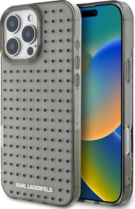 Image du produit Karl Lagerfeld Étui rigide transparent IML avec motifs - iPhone 16 Pro Max (Apple iPhone 16 Pro Max)