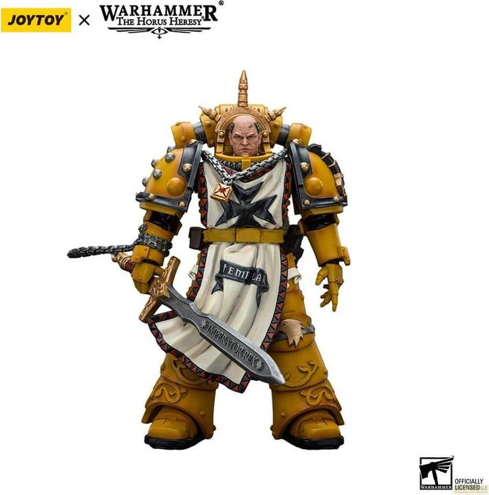 Joy Toy Warhammer The Horus Heresy Figurine 1/18 Imperial Fists Sigismund, First Captain of the Imperial