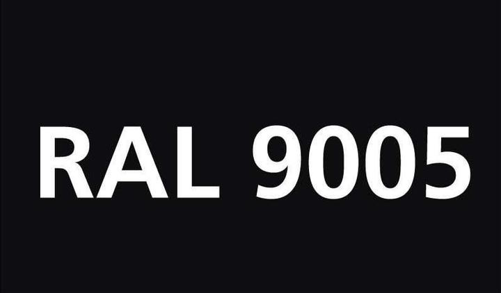 Actual product image Dupli-Color Matt acrylic paint RAL 9005 jet black (Deep black, 0.40 l)