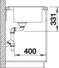Produktbild Blanco PLEON 5 (Einbauspüle, 51.50 cm, 51 cm)