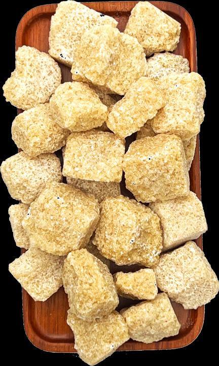 Actual product image London Tea Cane sugar cubes 1cm brown (250 g)